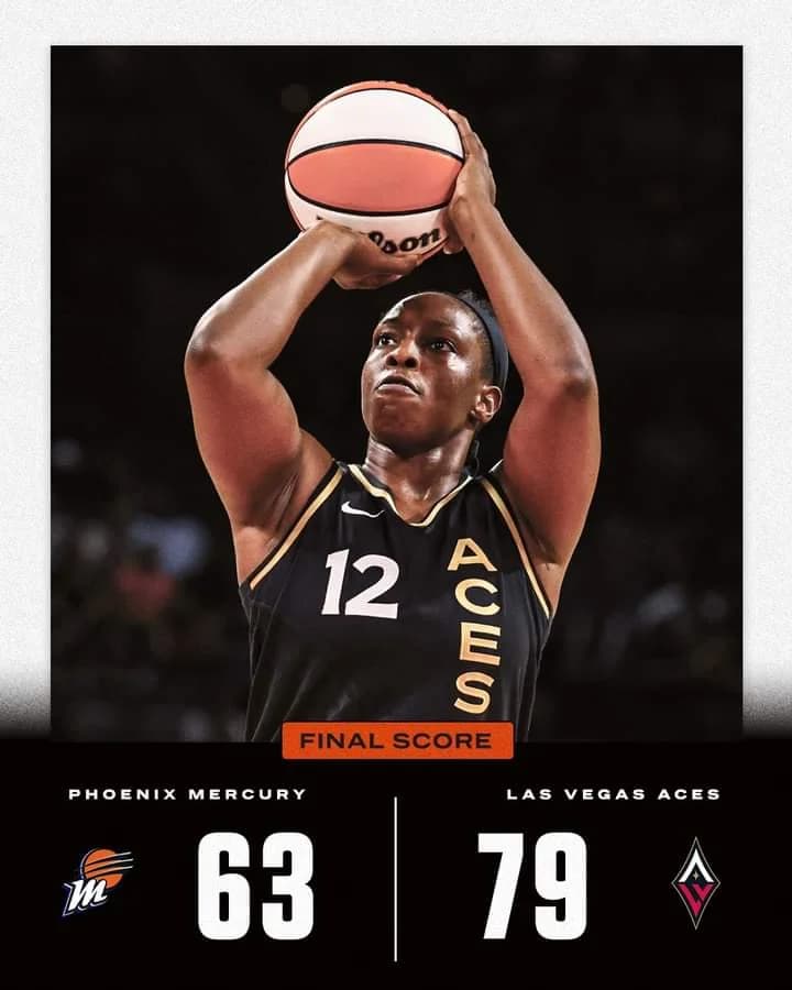 WNBA: The Las Vegas Aces Beat the Phoenix Mercury in their First Playoff Game