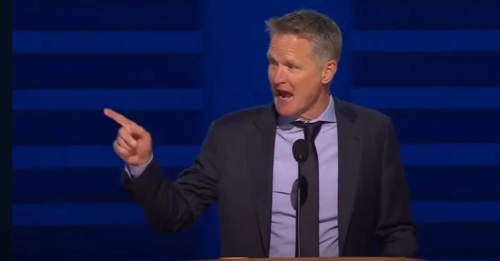 Steve Kerr Channels Steph Curry&#8217;s &#8216;Night Night&#8217; in DNC Speech