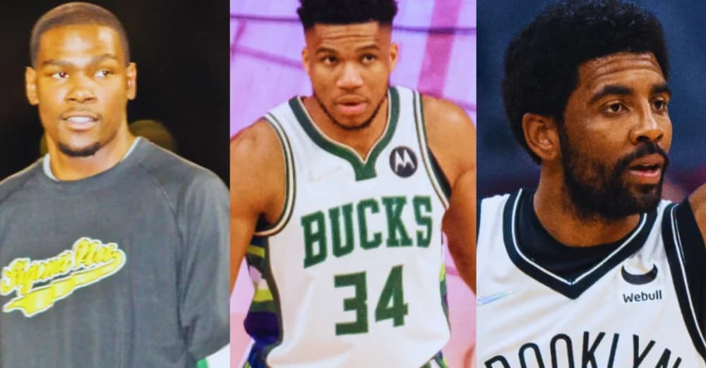Giannis Antetokounmpo, Kevin Durant, and Kyrie Irving Lead Their Teams to Victory