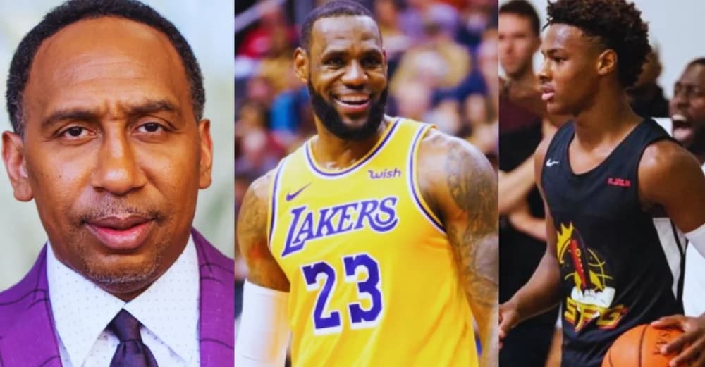 Stephen A. Smith Criticizes LeBron James Over Bronny James