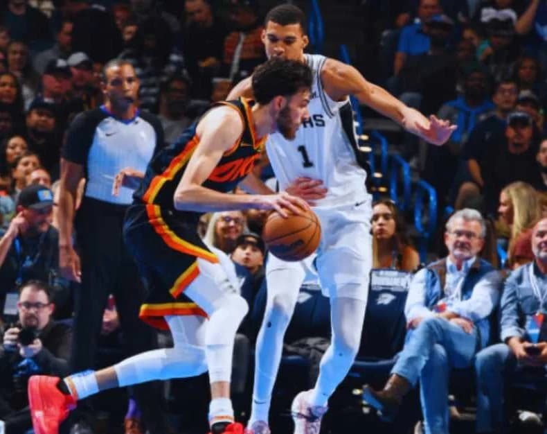 NBA Rookie Faceoff: Wembanyama vs. Holmgren Hints at Young Phenoms&#8217; Development