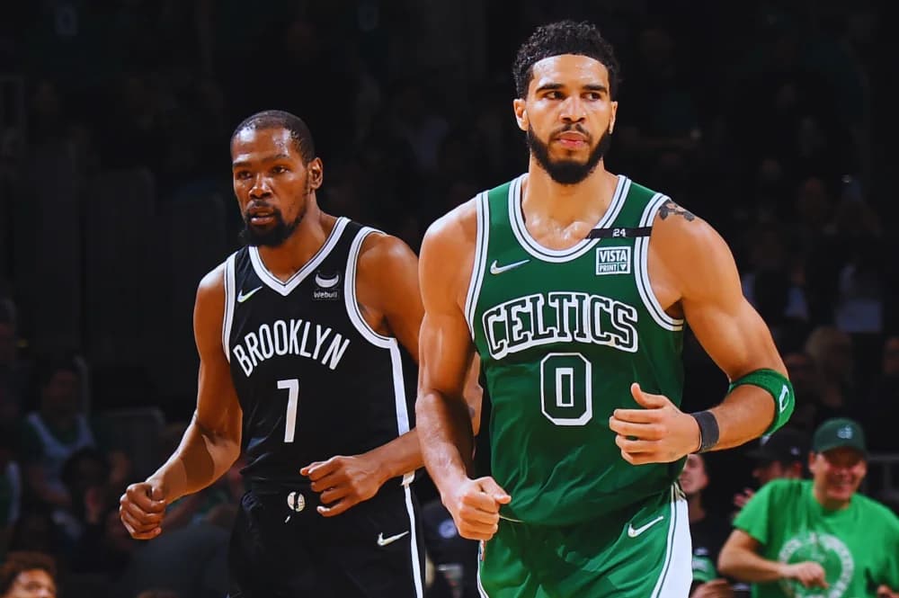 Kevin Durant and Jayson Tatum Ignite MVP Race: Celtics and Suns Set for Clash of Titans