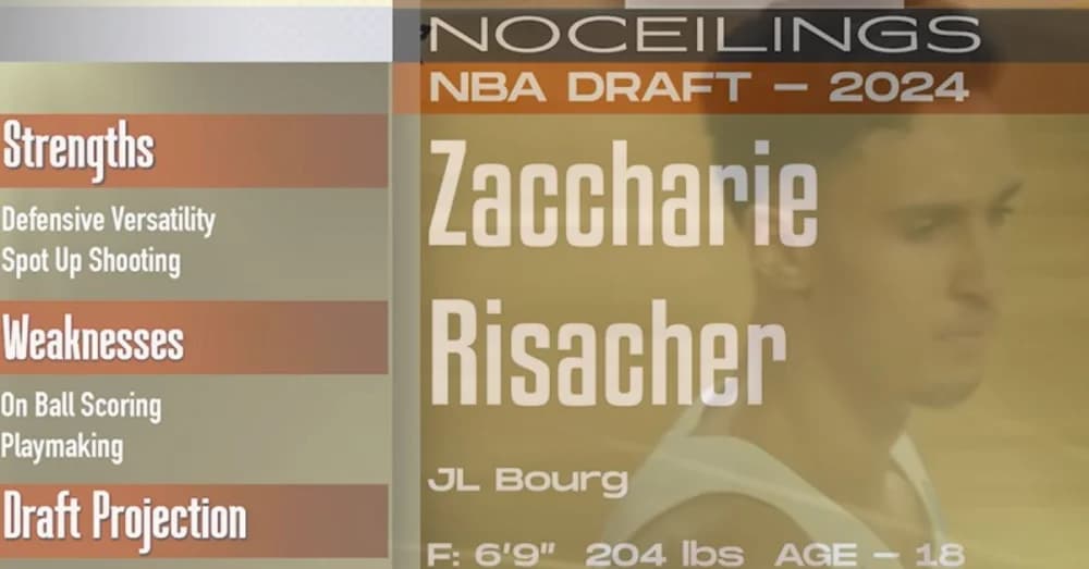 Zaccharie Risacher: A Contender for the No. 1 Pick in the 2024 NBA Draft