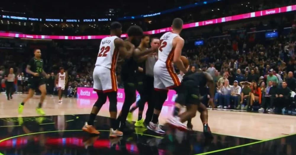 Superstars Suspended After Heat-Pelicans Brawl Erupts