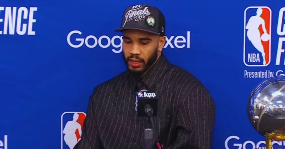 Jayson Tatum&#8217;s Surprise Giveaway Raises Eyebrows Amid NBA Finals Hype