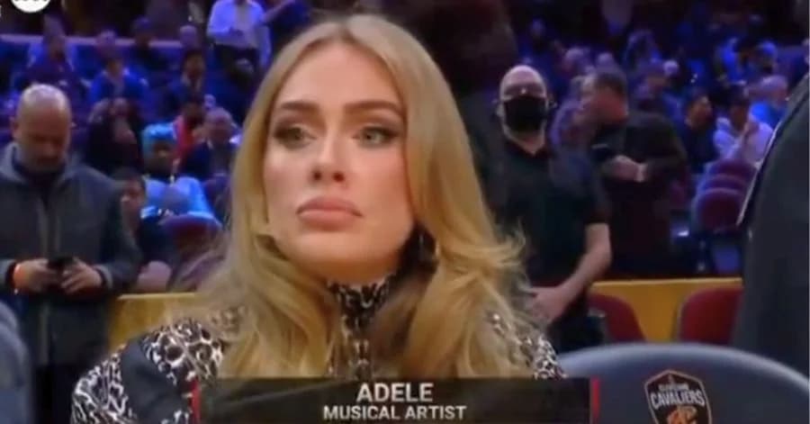 Adele candidly Reveals the Story Behind Her Viral Courtside Meme: “I Was Sulking”