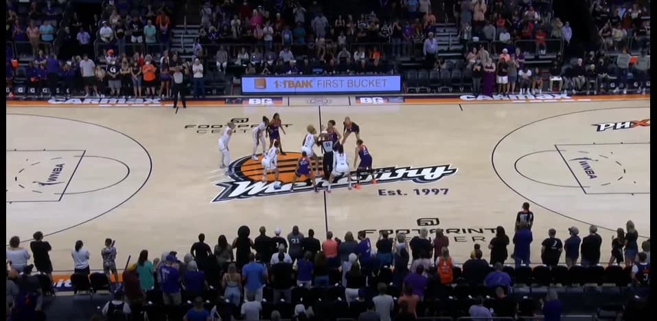 WNBA: Mystics Surprise loss, After a Quick Start against Mercury