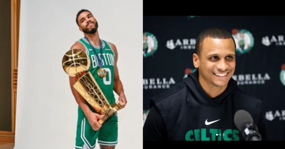 Jayson Tatum and Joe Mazzulla Share Wholesome &#8220;Duck Duck Goose&#8221; Moment After Celtics Practice