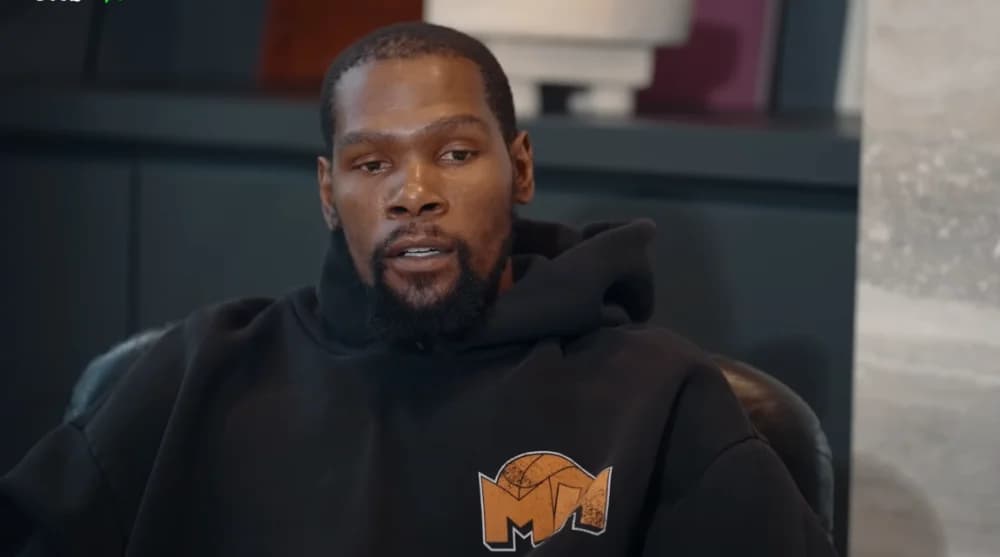 Kevin Durant reacts to Draymond’s revenge tweet from Game 1 in a very Durant Way