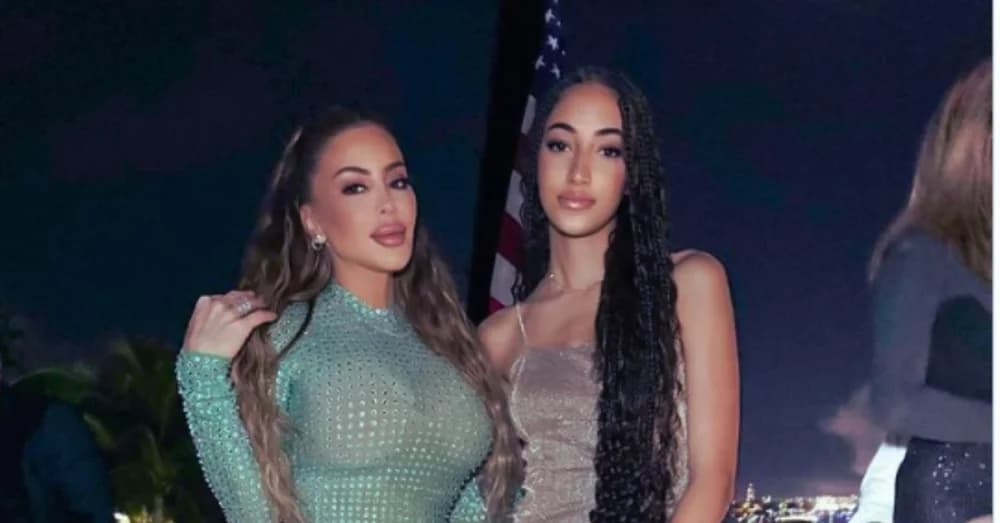 Larsa Pippen Shines in Rhinestone Gown at NYE Celebration with Daughter Sophia and Marcus Jordan