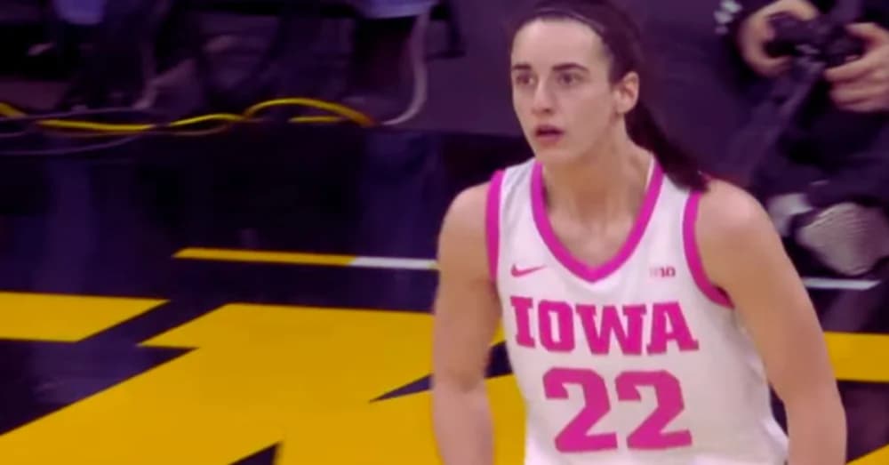 Caitlin Clark Achieves Another Triple-Double Milestone, Receives Court Decal Honoring Record-Breaking 3-Pointer