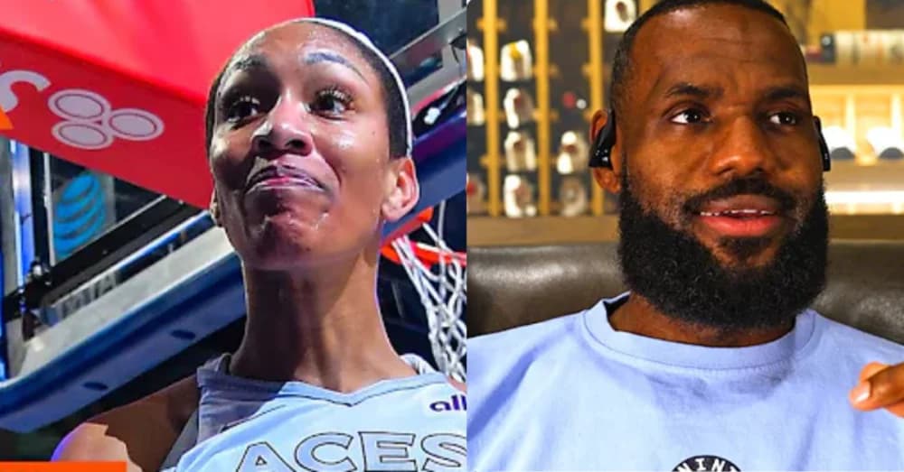 LeBron James Lauds A&#8217;ja Wilson Following Historic WNBA Performance