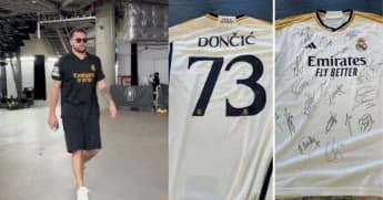 Luka Doncic Honored by Real Madrid with Special Gift