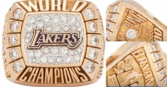 Kobe Bryant’s Championship Ring Goes Up for Auction