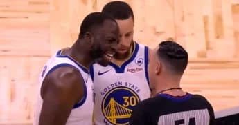 Steph Curry Reacts in Disbelief as Draymond Green Ejected within Minutes