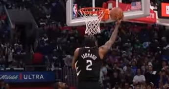 Mavericks Level Series as Kawhi Leonard Return, Clippers Fall Short