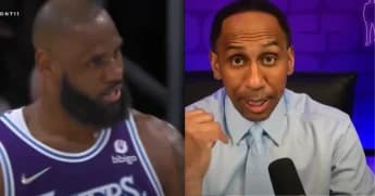 Stephen A. Smith’s Awkward Handshake with LeBron James Ignites Social Media Storm!