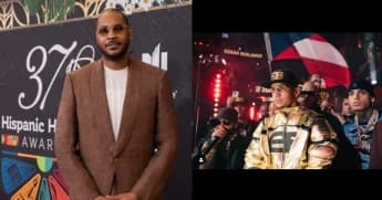 Carmelo Anthony Salutes Edgar Berlanga After Fight with Canelo, Fat Joe’s Praise Goes Viral