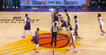 Pregame Altercation: Pistons’ Isaiah Stewart and Suns’ Drew Eubanks