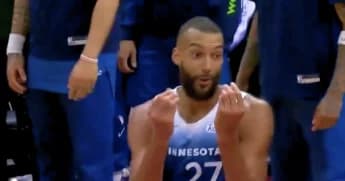 Rudy Gobert Sparks Controversy with “Money Gesture”