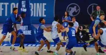 Adem Bona Shines at NBA Draft Combine: A Rising Defensive Force