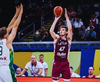 Latvia Secures Dominant Victory Over Lithuania for Fifth Place