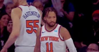 Jalen Brunson’s 41-Point Brilliance Sparks Knicks Win as Fans Playfully Attribute Success to Courtside