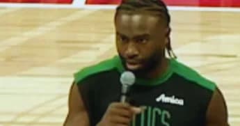 Approach of Brown to Defending Doncic and Irving