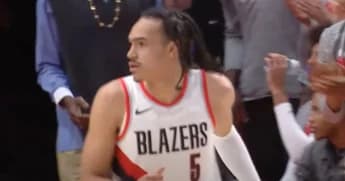 Dalano Banton Surging Three-Point Success in Portland