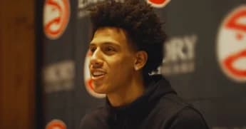 Jalen Johnson Career Night Propels Atlanta Hawks to Victory, Thunder Struck in Epic Showdown