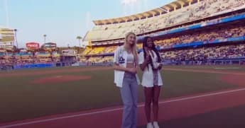 Sparks’ Rookies Cameron Brink and Rickea Jackson Throw First Pitches at Dodgers Game, Meet Shohei Ohtani