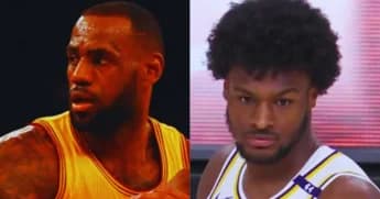 LeBron and Bronny James Make NBA History Together