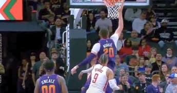 Phoenix Suns’  Jusuf Nurkic Shatters Records with 31 Rebounds in Loss to Thunder