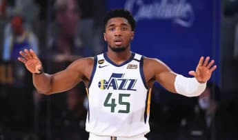 Donovan Mitchell Cheers From Sidelines as Undermanned Team Stuns Mavericks.