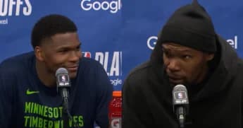 Trash Talk Takes Center Stage: Anthony Edwards and Kevin Durant Exchange Heated Words in Game 1 Showdown