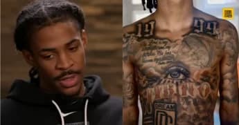 Ja Morant&#8217;s Massive Tattoo Session Sparks Banter with Fashion World: NBA Star Keeps it Cool
