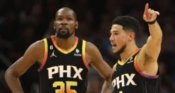 NBA Stars Devin Booker & Kevin Durant Work Out With Young NBA Star