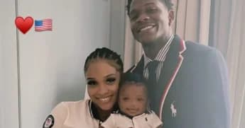 Anthony Edwards’ Family Spotlight: Girlfriend Jeanine Robel and Baby Aislynn Steal the Show Ahead of Paris 2024 Olympics