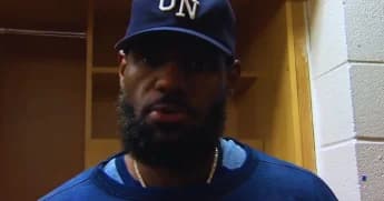 LeBron James Points Finger at Fishy Business