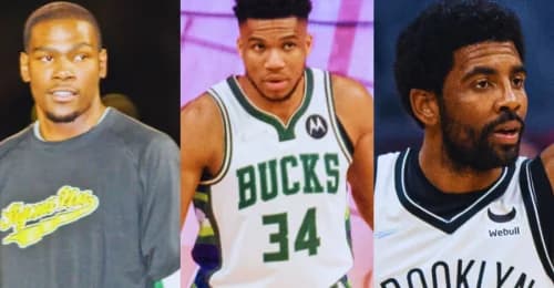Giannis Antetokounmpo, Kevin Durant, and Kyrie Irving Lead Their Teams to Victory