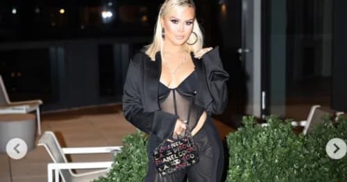 Kendra Randle Stuns in All-Black Outfit, Showcases Lavish Chanel Handbag on Instagram