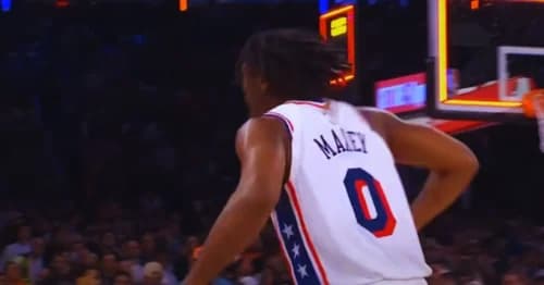 Tyrese Maxey Shines On and Off the Court