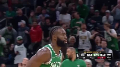 Jaylen Brown Points his Finger to Officials After Second Loss Against Heat in Game 3