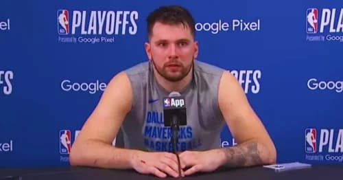 Luka Dončić’s Press Conference Interrupted by Moans