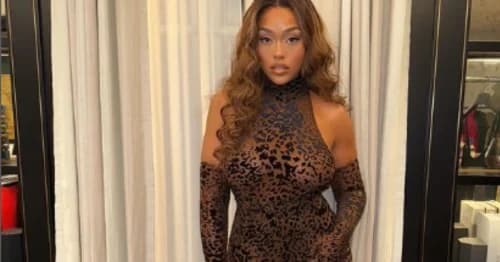 Jordyn Woods Stuns at Paris Fashion Week Alongside Cristiano Ronaldo’s Girlfriend