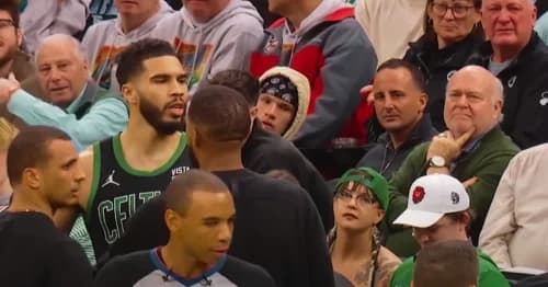 Heated Exchange: Tatum Challenges Officials After Shocking Ejection