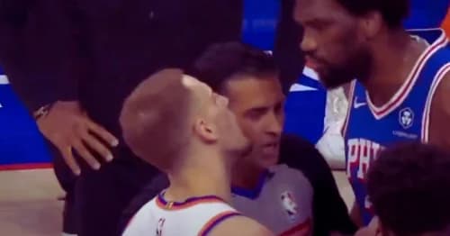 Joel Embiid’s Controversial Foul Sparks Debate as Mitchell Robinson Exits Game 3 in Walking Boot