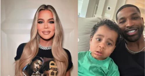 Khloe Kardashian Shares Adorable Pic of Son Tatum in Tristan Thompson’s Cavaliers Jersey