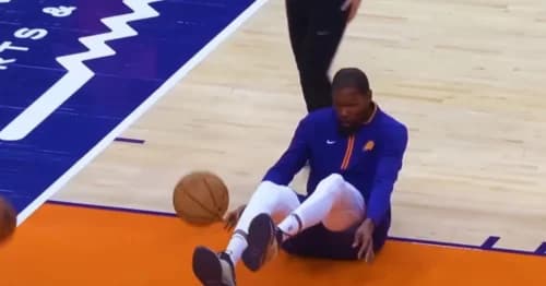 Kevin Durant’s injury Sidelined Against Warriors