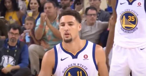 Klay Thompson Stands Strong for the Warriors